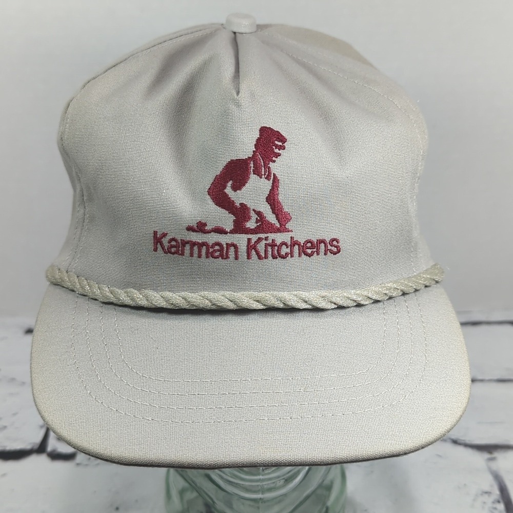 Karman Kitchens Vintage Snapback Hat Adjustable Ball Cap Made in USA